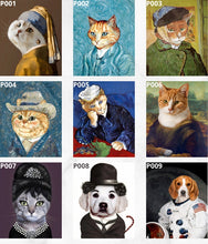 Load image into Gallery viewer, Character Series Regal Pet Artwork
