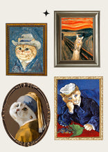 Load image into Gallery viewer, Character Series Regal Pet Artwork - MsCutBB Custom Pet Portraits
